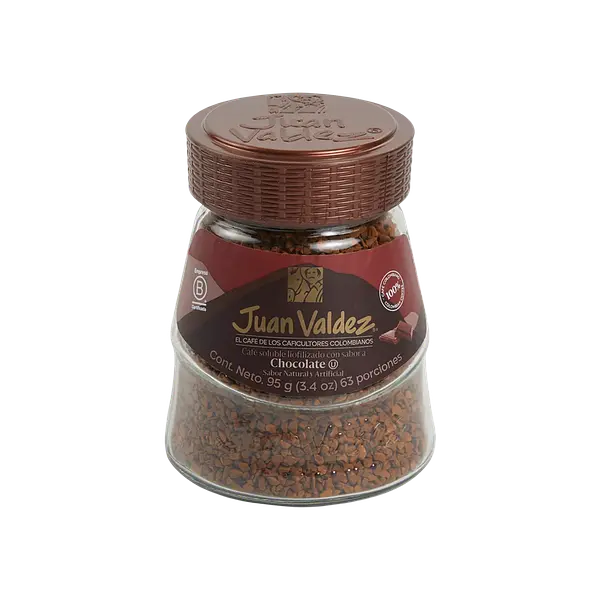 Cafe Chocolate Liofilizado Juan Valdez