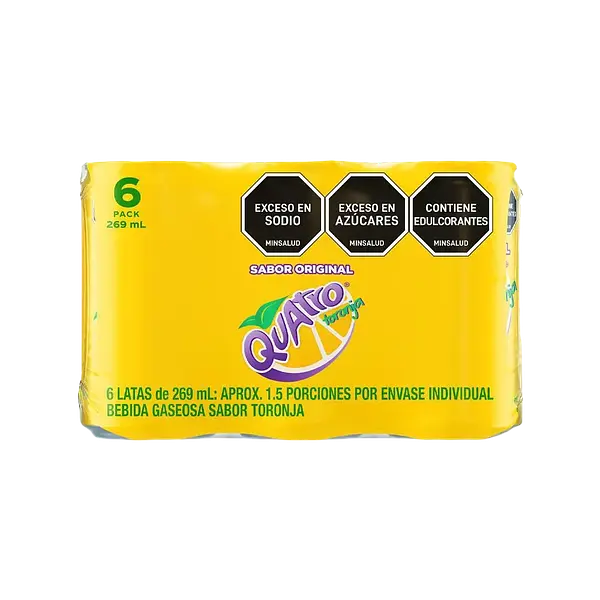 Gaseosa Quatro Sixpack