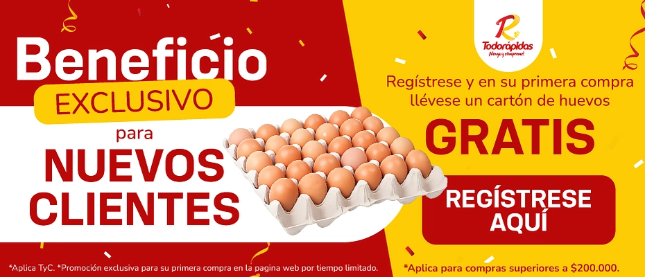 Regístrese y gane.