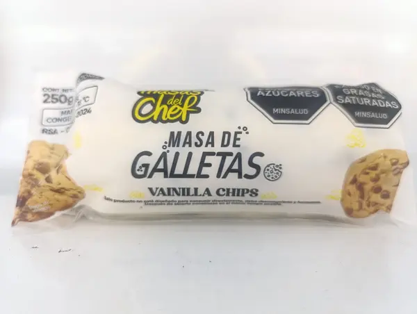Masa Gallletas Vainilla Chips Las Masas Del Chef