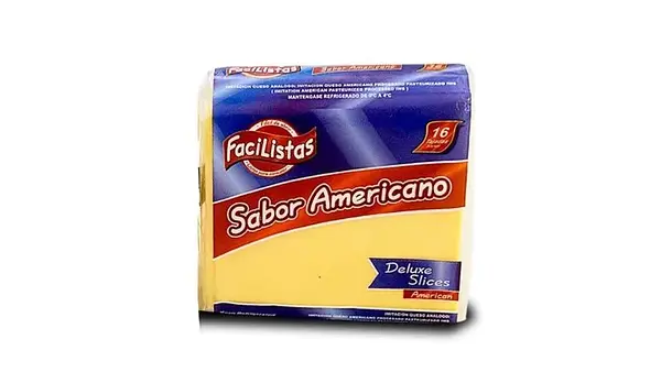 Queso Cheddar Americano Facilista
