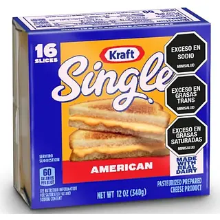 Queso Cheddar Americano Kraft