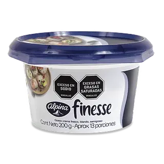 Queso Crema Finesse Alpina
