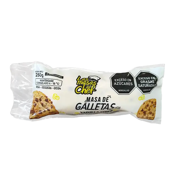 Masa Gallletas Vainilla Chips Las Masas Del Chef