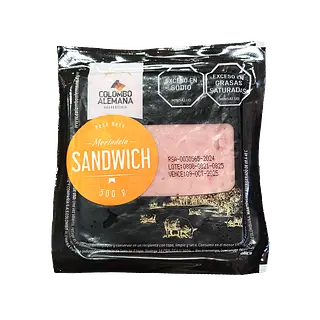 Mortadela Sandwich Colombo Alemana