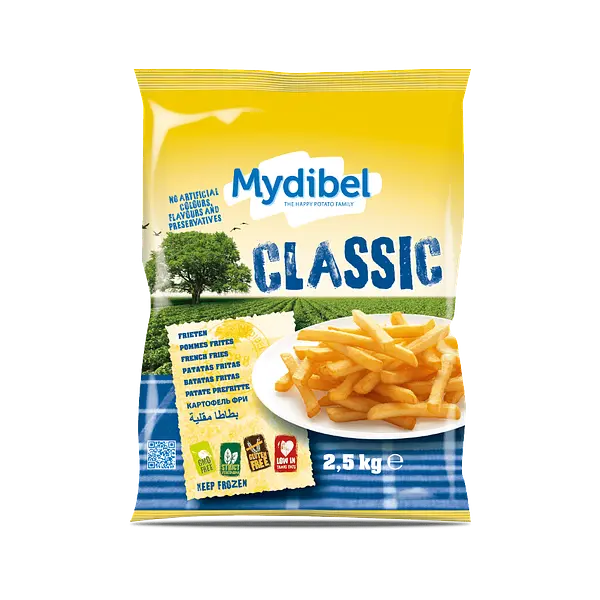 Papa Congelada Mydibel Delgada