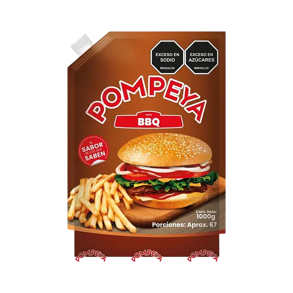 Salsa Bbq Bolsa Pompeya