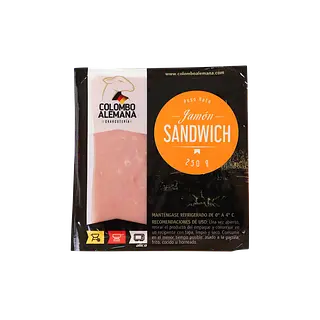 Jamon Sandwich Colombo Alemana