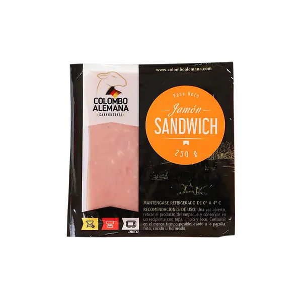 Jamon Sandwich Colombo Alemana