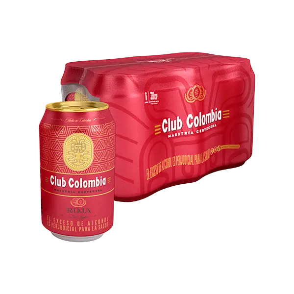 Cerveza Roja Sixpack Club Colombia
