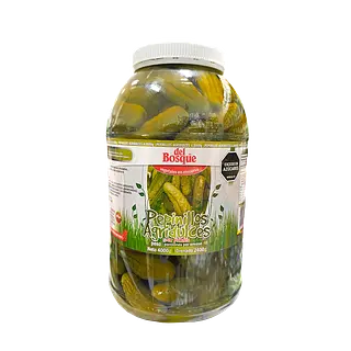 Pepinillos Agridulces Enteros Del Bosque Galón