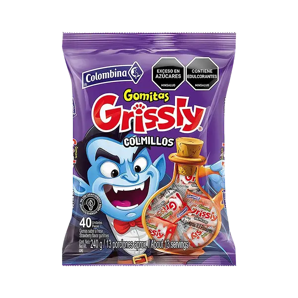 Gomitas Grissly Colmillos Colombina