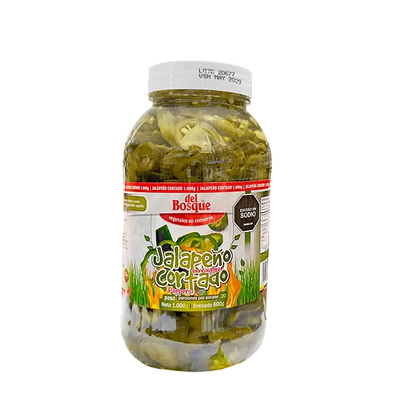 Jalapeños Rodajas El Bosque