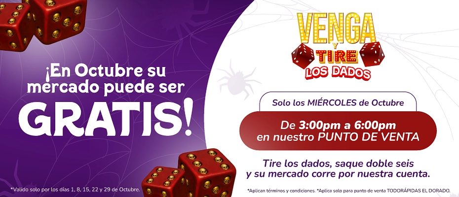 Venga y tire los dados