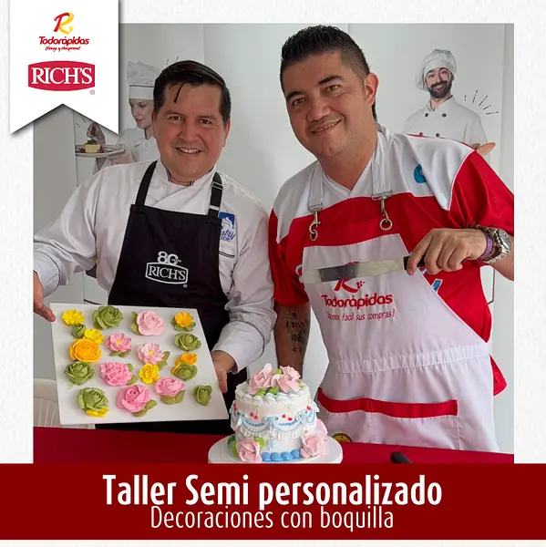 Taller Practico Decoraciones Con Boquillas Richs