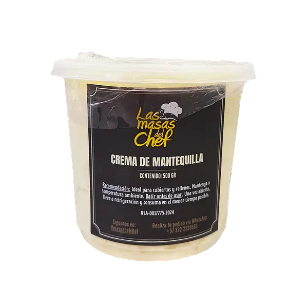 Crema Mantequilla Las Masas Del Chef