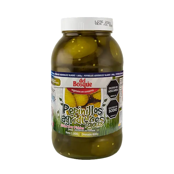 Pepinillos Rodajas Del Bosque