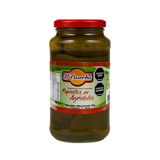 Pepinillo Agridulce Entero De Cosecha Tarro