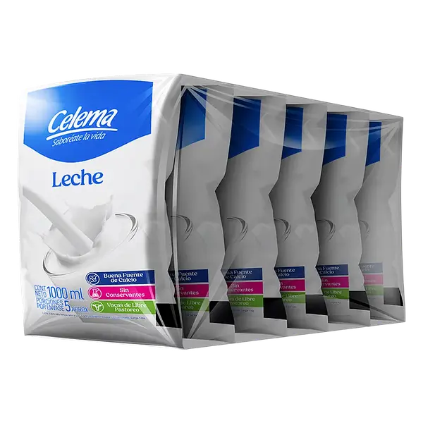Leche Semi Descremada Celema
