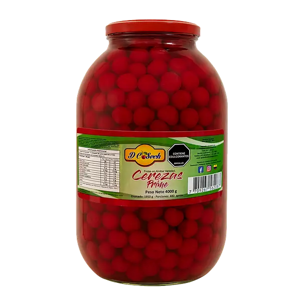 Cereza Enteras De Cosecha Galon