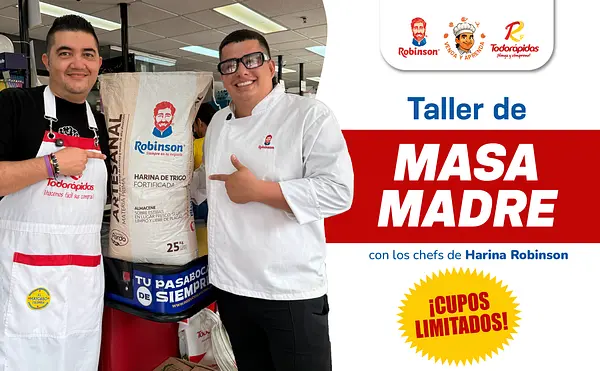 Servicio Aprendizaje Masas Madre (Harina Robinson)