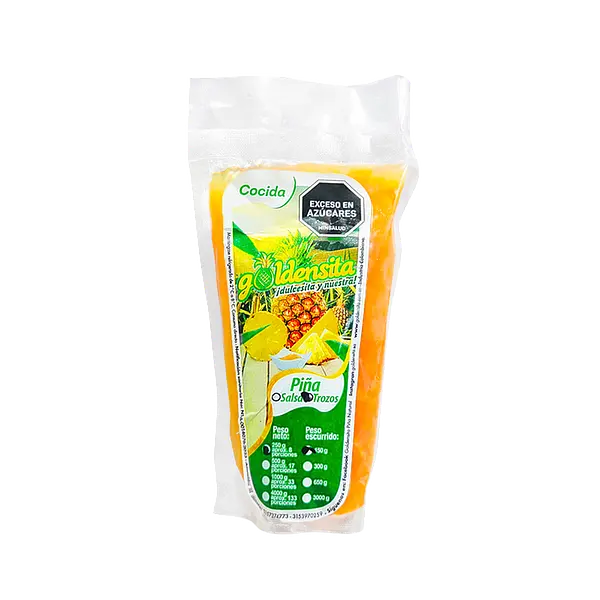 Salsa De Piña En Trozos Goldensita