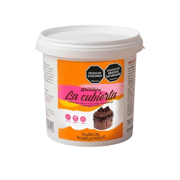 Cobertura Crema Chocolate La Cubierta Gironés