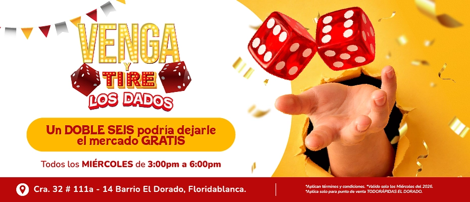 Venga y tire los dados