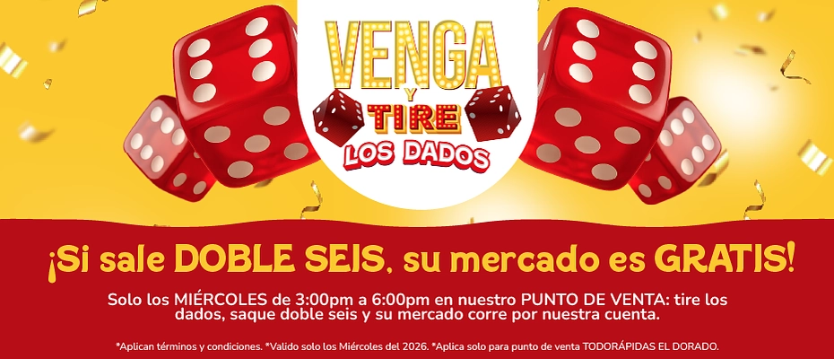 Venga y tire los dados