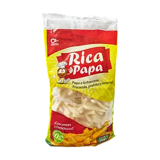 Papa Congelada Rica Papa Nacional 9x9 Delgada