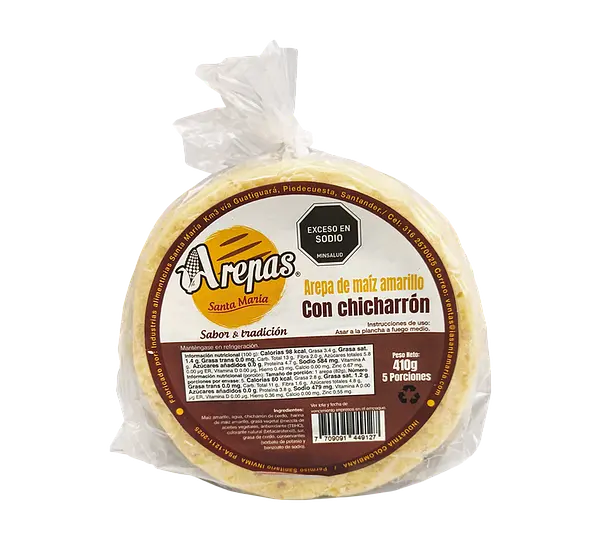 Arepa Chicharrón Santa Maria