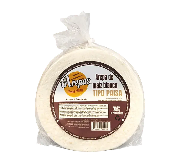 Arepa Paisa Santa Maria