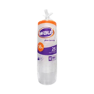 Contenedor Plastico + Tapa Deli Wau