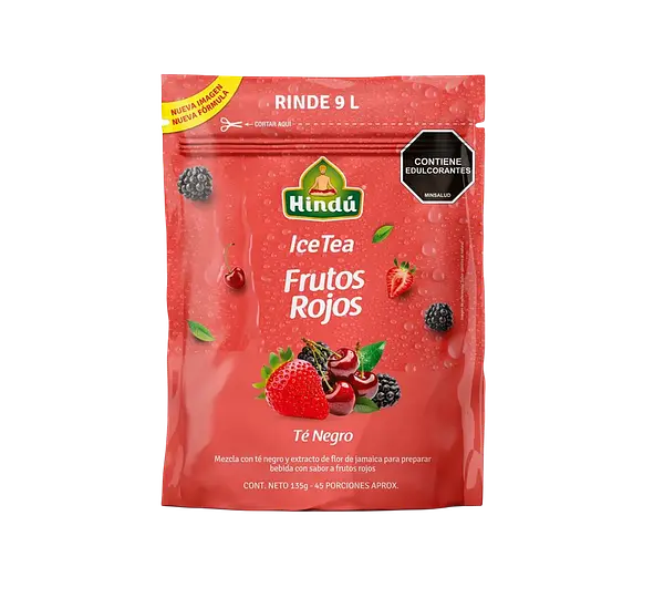 Te Ice Tea Light Frutos Rojos Hindu