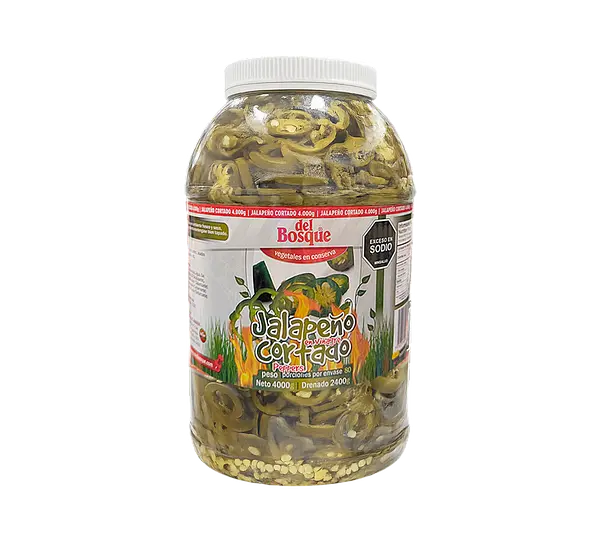 Jalapeños Rodajas El Bosque