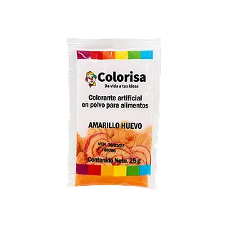 Color Polvo Sobre Amarillo