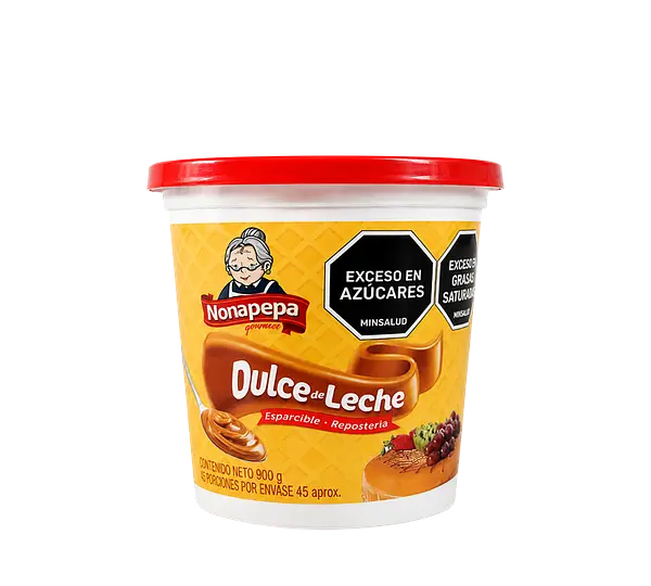 Dulce De Leche Milhoja Rojo Nona Pepa