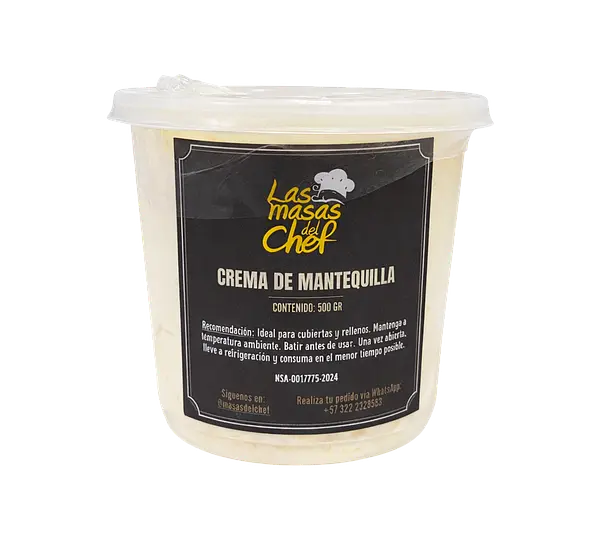 Crema Mantequilla Las Masas Del Chef