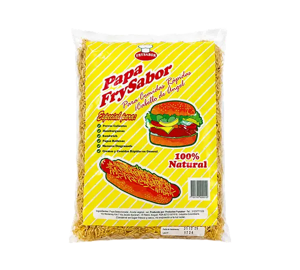 Papa Cabello Frysabor