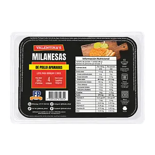 Milanesa De Pollo Valentina'S