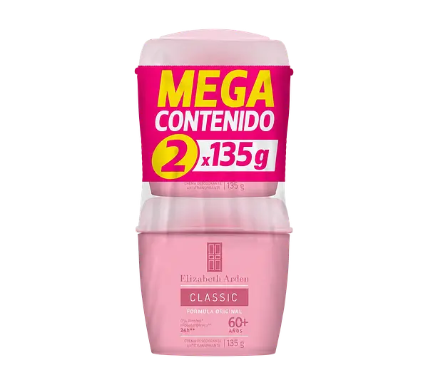 Desodorante Crema Classic Elizabeth X2