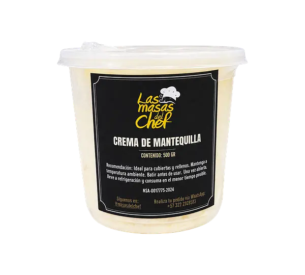 Crema Mantequilla Las Masas Del Chef