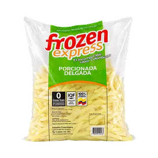Papa Delgada Verde 9x9 Frozen