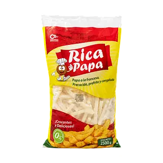 Papa Congelada Rica Papa Nacional 9x9 Delgada