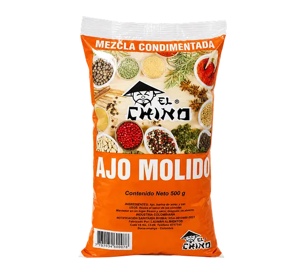 Ajo Molido El Chino
