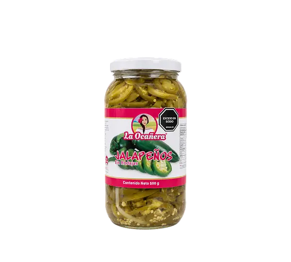 Jalapeños En Rodajas Ocañera
