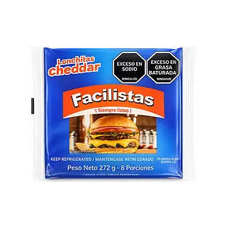 Queso Cheddar Americano Facilistas