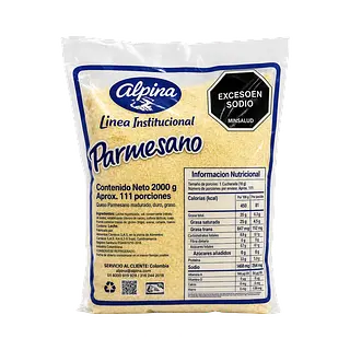 Queso Parmesano Alpina Bolsa