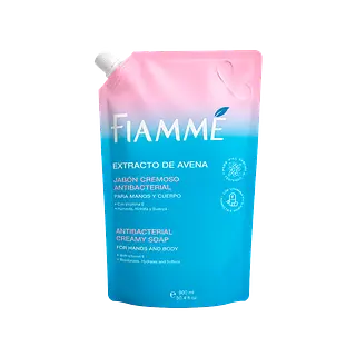 Jabon Liquido Avena Fiamme Doypack