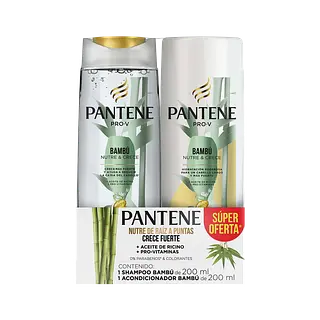 Shampoo Bambú Pantene 200 Ml + 200 Ml Duopack